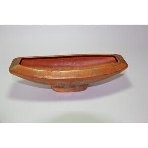 Freeman McFarlin Orange and Gold MCM #540 Orange Tangerine Haze Vintage MCM